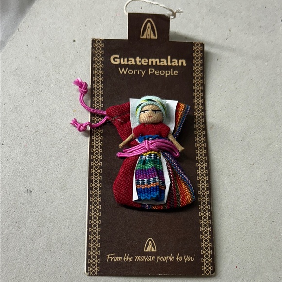 🖤NEW🔺Guatemalan Worry People/Doll - Picture 2 of 9